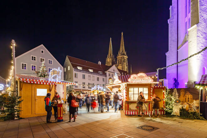 Impressionen vom Christkindlmarkt in Regensburg
