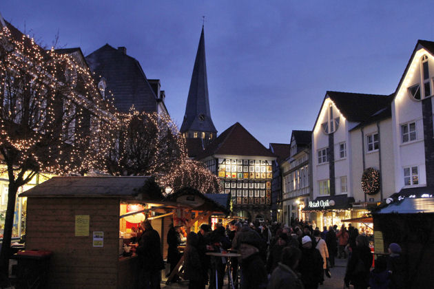 Eindrücke vom Nostalgischen Weihnachtsmarkt in Hattingen