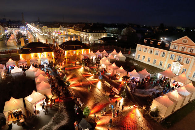 Eindrücke vom Kurfürstlichen Weihnachtsmarkt in Schwetzingen