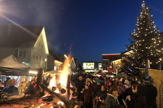 Impressionen vom Adventsmarkt in Rutesheim