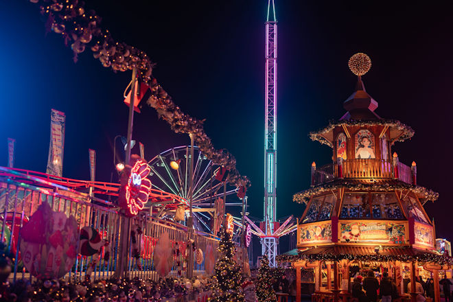 Impressionen vom Berliner Wintertraum in Treptow-Köpenick