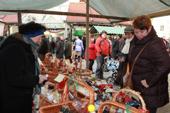 Impressionen vom Blaicher Weihnachtsmarkt im Kulmbacher Mönchshof