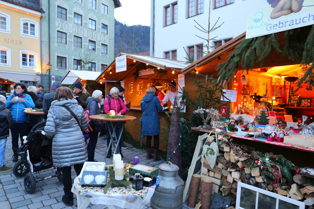 Impressionen vom Christkindlesmarkt in Immenstadt i. Allgäu