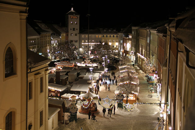 Impressionen vom Christkindlmarkt in Traunstein