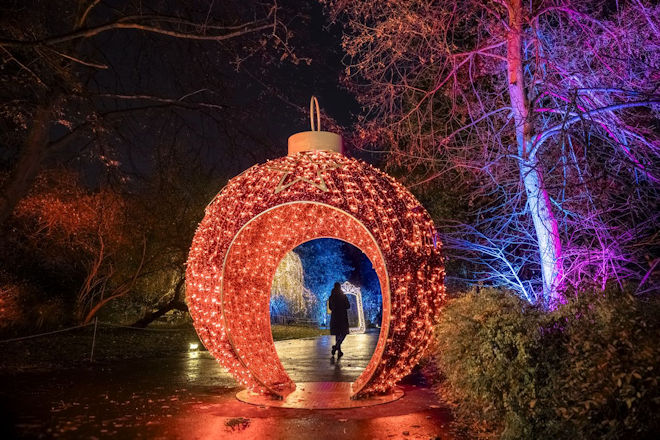 Impressionen vom Christmas Garden Insel Mainau