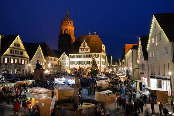 Impressionen vom Kepler Weihnachtsmarkt Weil der Stadt