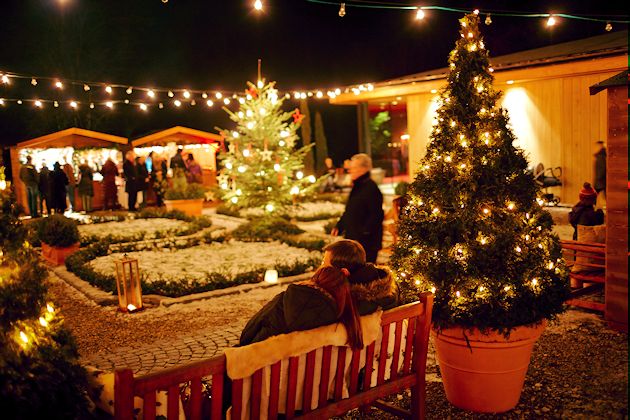Impressionen vom La Villa Weihnachtsmarkt in Niederpöcking
