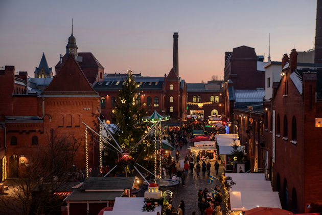Eindrücke vom Lucia Weihnachtsmarkt in der Kulturbrauerei Berlin Prenzlauer Berg