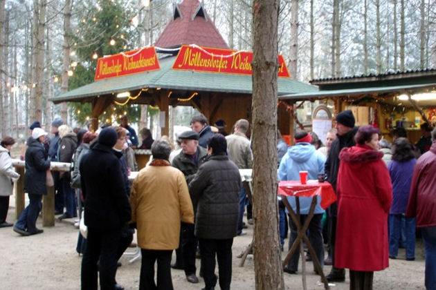 Impressionen vom Möllensdorfer Wald-Weihnachtmarkt