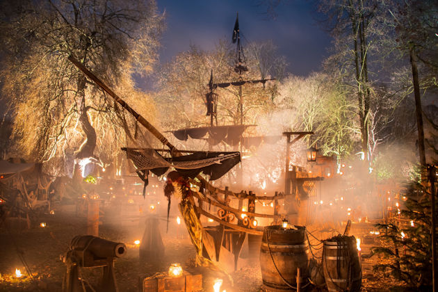 Impressionen vom Phantastischen Mittelalterlichen Lichter Weihnachtsmarkt in Dortmund