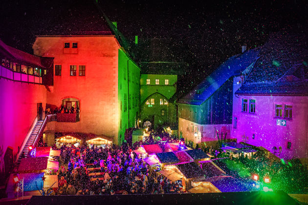 Impressionen von der Rochlitzer Schloss-Weihnacht