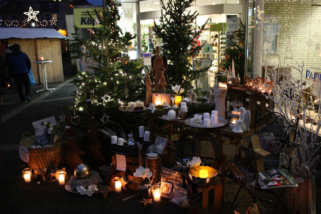 Impressionen vom Außenbereich des Märchenhaften Weihnachtsmarkt in Gudensberg