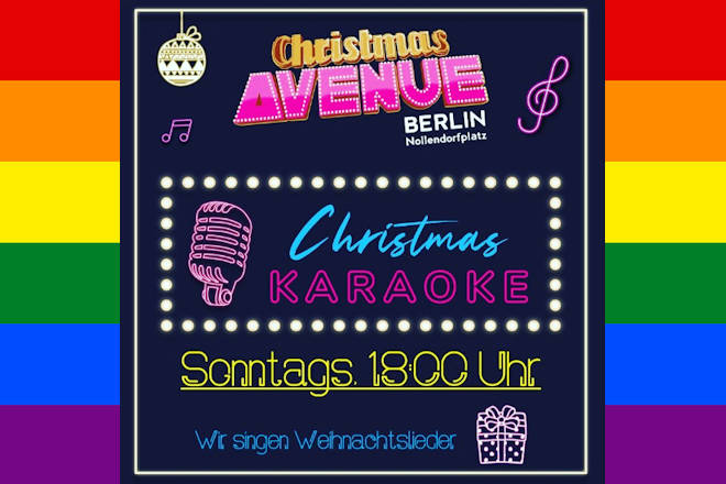 CHRISTMAS AVENUE sonntags mit Christmas Karaoke