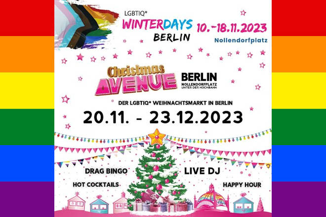 Herzlich Willkommen zum Weihnachtsmarkt CHRISTMAS AVENUE in Berlin 2023!