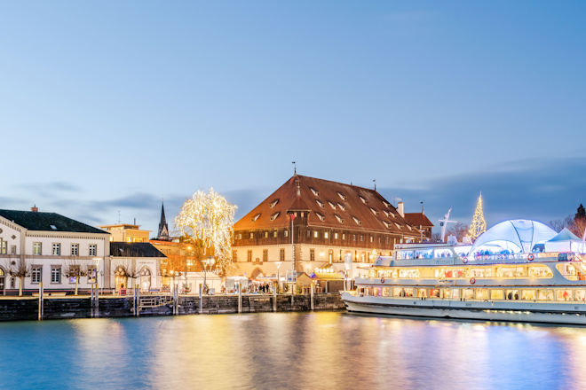 Impressionen vom Weihnachtsmarkt am See in Konstanz