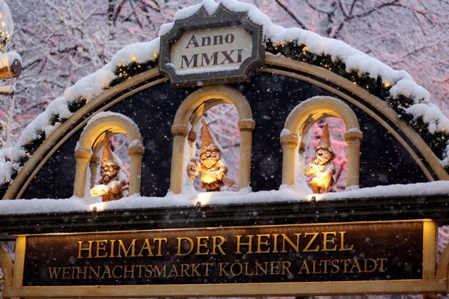 Impressionen vom Weihnachtsmarkt auf dem Alten Markt und Heumarkt in Köln