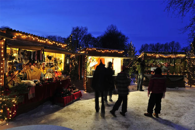 Impressionen vom Weihnachtsmarkt auf Schloss Bredenfelde