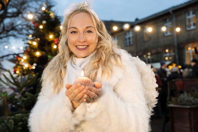 Impressionen vom Weihnachtsmarkt bei Späth in Berlin-Treptow