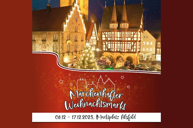 Herzlich Willkommen zum Weihnachtsmarkt in Alsfeld 2023!
