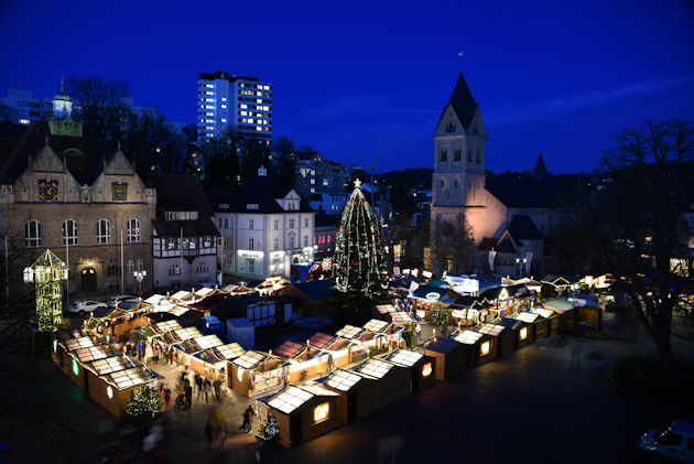 Impressionen vom Weihnachtsmarkt in Bergisch Gladbach