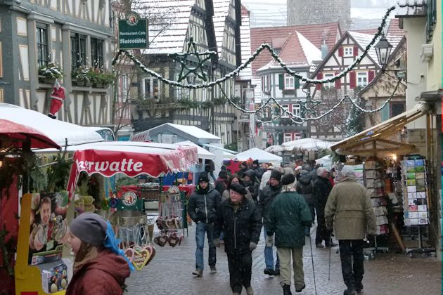 Impressionen vom Weihnachtsmarkt in Besigheim