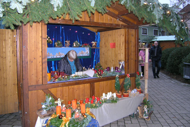 Impressionen vom Weihnachtsmarkt in Blaufelden (Hindenburgplatz)