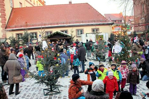 Eindrücke vom Weihnachtsmarkt in Eilenburg
