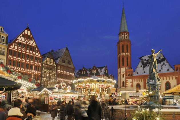 Der Frankfurter Weihnachtsmarkt gehört zu den bedeutendsten und schönsten in Deutschland.