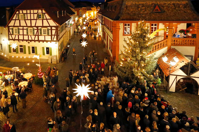 Impressionen vom Weihnachtsmarkt in Freinsheim