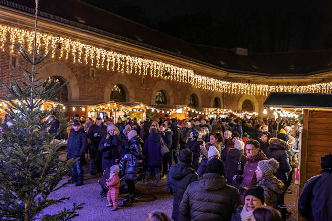Impressionen vom Weihnachtsmarkt in der Festung Germersheim