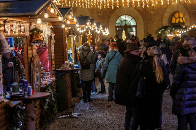Impressionen vom Weihnachtsmarkt in der Festung Germersheim
