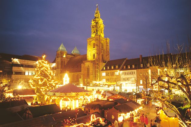 Impressionen vom Weihnachtsmarkt in Heilbronn (Marktplatz)