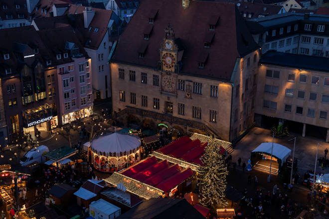 Impressionen vom Käthchen-Weihnachtsmarkt in Heilbronn in Heilbronn