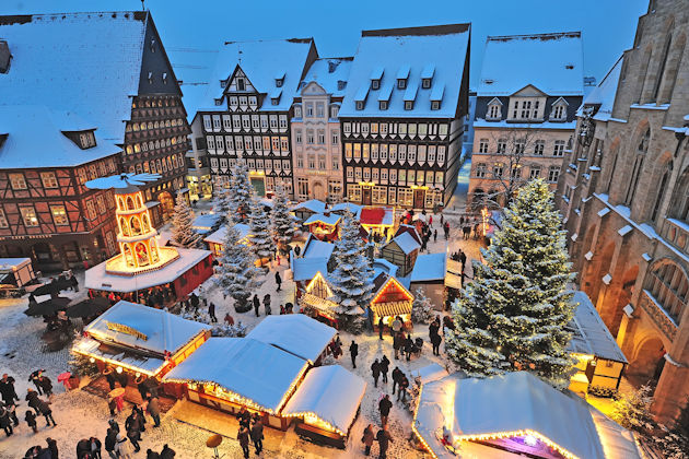Impressionen vom Weihnachtsmarkt in Hildesheim