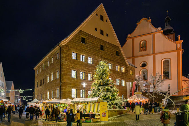 Impressionen vom Weihnachtsmarkt in Hilpoltstein,