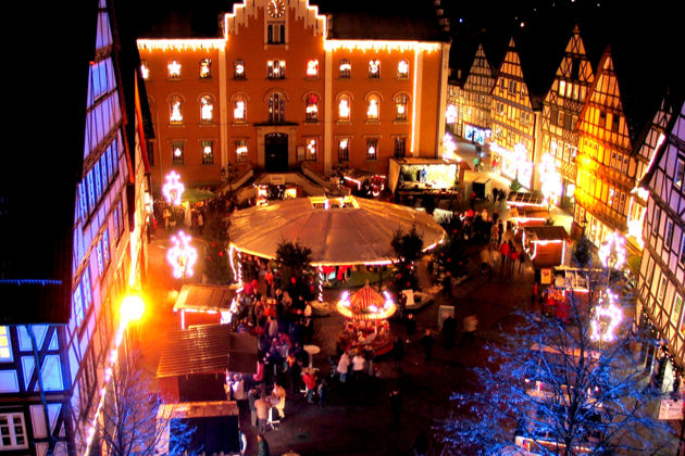 Eindrücke vom Weihnachtsmarkt in Hofgeismar