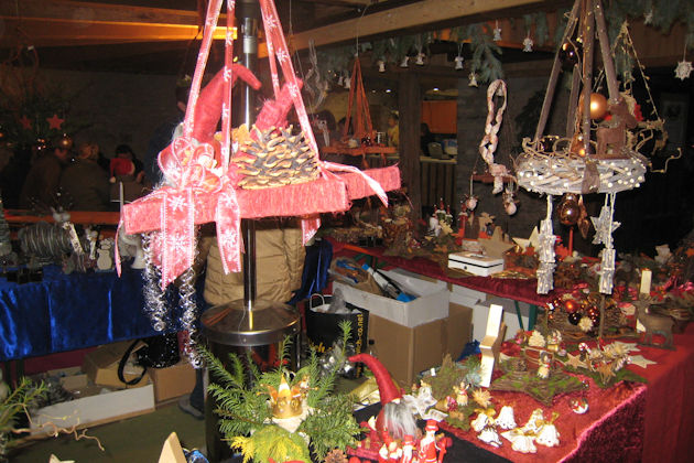 Impressionen vom Weihnachtsmarkt in Kleinlangheim