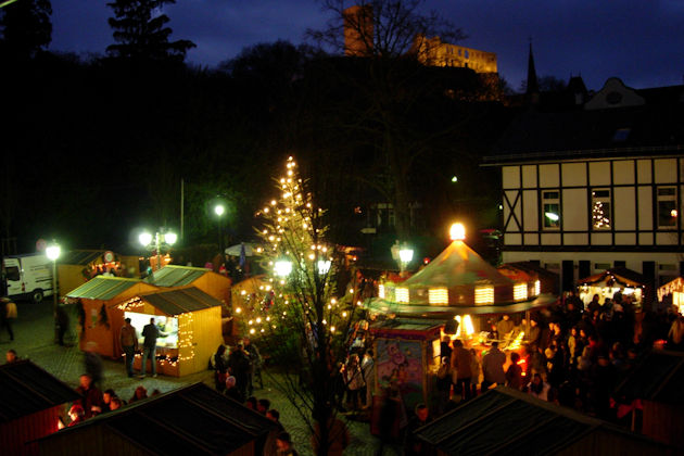Impressionen vom Weihnachtsmarkt in Königstein im Taunus
