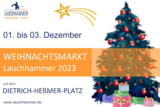 Herzlich Willkommen zum Weihnachtsmarkt in Lauchhammer 2023!