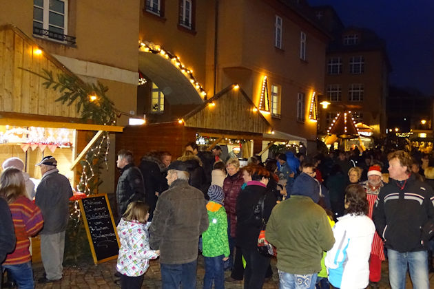 Impressionen vom Weihnachtsmarkt in Lichtenstein/Sachsen