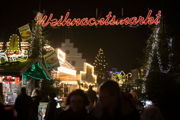 Eindrücke vom Weihnachtsmarkt in Lingen (Ems)