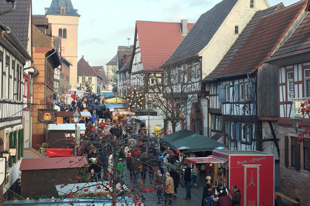 Impressionen vom Weihnachtsmarkt in Maintal-Hochstadt