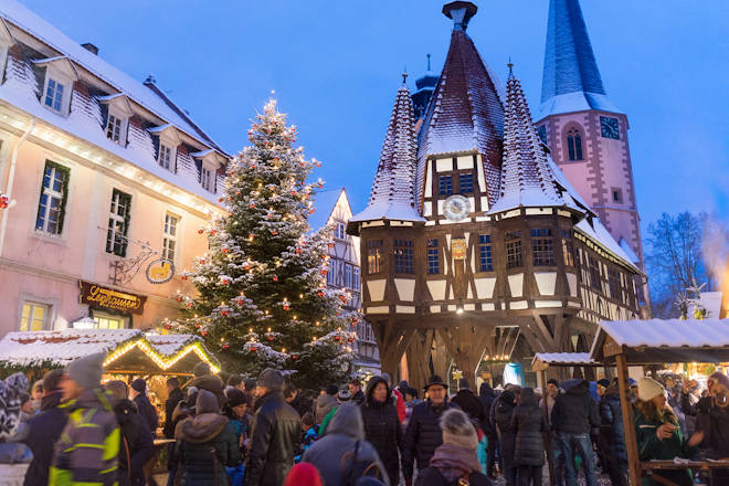 Impressionen vom Weihnachtsmarkt in Michelstadt