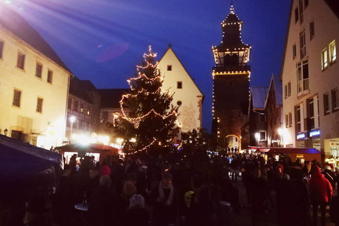 Impressionen vom Weihnachtsmarkt in Neuenstadt am Kocher