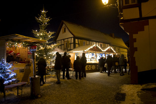 Eindrücke vom Weihnachtsmarkt in Neuleiningen