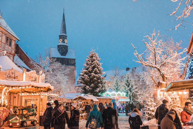 Impressionen vom Weihnachtsmarkt in Osterode am Harz