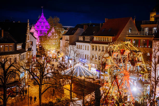 Impressionen vom Weihnachtsmarkt in Paderborn