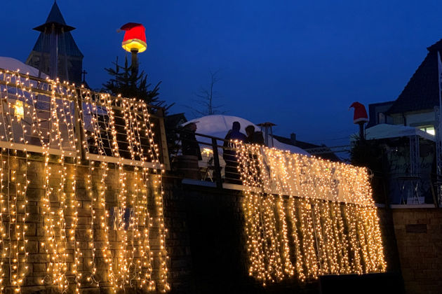 Impressionen vom Weihnachtsmarkt Emszauber in Rheine