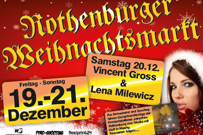 Herzlich Willkommen zum Weihnachtsmarkt in Rothenburg/Oberlausitz 2025!
