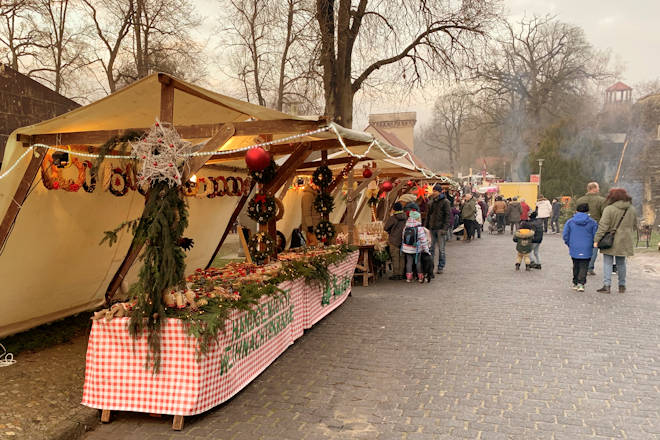 Impressionen vom Weihnachtsmarkt in Rüdersdorf bei Berlin